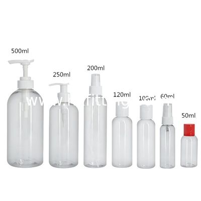 চীন পাম্প সহ ২৫০ মিলি প্লাস্টিকের PET শ্যাম্পুর খালি বোতল, পাম্প ডিসপেন্সার সহ সরবরাহকারী