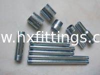 NPT seamless steel pipe nipples SCH40/SCH80