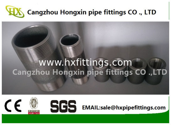 ১/৪-৮ ASTM A106 Gr.B স্টিল পাইপ নিপল, ASME B36.10, NPT থ্রেড প্রান্ত সরবরাহকারী