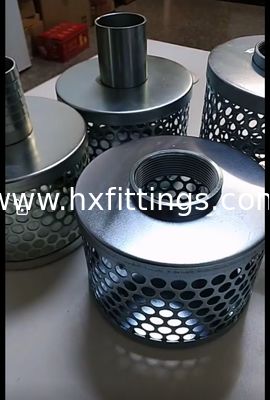 1-8 স্টীল Suction Tin Galvanized Can Strainers স্টেইনলেস স্টীল Suction Filter Strainer সরবরাহকারী