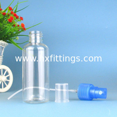 ফাঁকা ৩০ মিলি, ৫০ মিলি, ৬০ মিলি, ১০০ মিলি স্বচ্ছ নীল সবুজ কালো গোলাপী PET প্লাস্টিকের কুয়াশা স্প্রে বোতল সরবরাহকারী