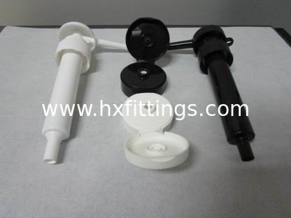 স্যানিটাইজার বোতলের জন্য 20/410 প্লাস্টিক পিপি স্বচ্ছ পরিষ্কার রঙের খাঁজযুক্ত ক্লোজার ফ্লিপ টপ ক্যাপস ঢাকনা স্ক্রু ক্যাপ সরবরাহকারী