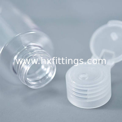 উচ্চ মানের 25 মিমি 28 মিমি 28/410 20/410 কাস্টমাইজড ছোট লোশন প্লাস্টিকের বোতল ক্যাপ ফ্লিপ শীর্ষ বোতল ক্যাপ সরবরাহকারী