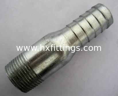 1/2-8 NPT,BSPT. galvanized steel king nipples