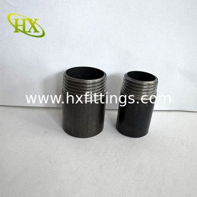 Welding steel pipe nipples and pipe sockets with BSP thread -Cangzhou Hongxin