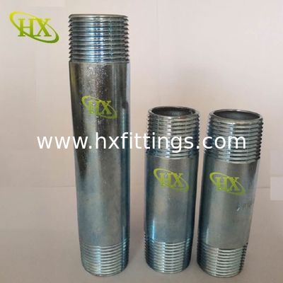  ASTM A733 Galvanized Steel Pipe Nipple with NPT Thread | Manufacturer - Hongxin