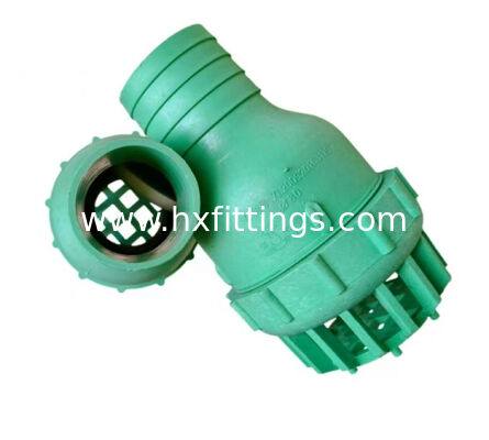 DN25-DN 200 PPR ফুট ভালভ / চীনে নীচের ভালভ প্রস্তুতকারক